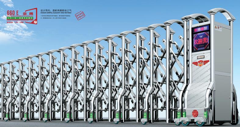 青島電動伸縮門種類繁多，安全性是首選